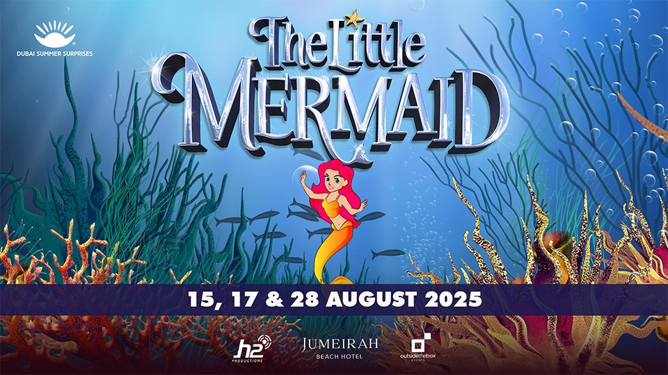 The Little Mermaid at Jumeirah Beach Hotel in Dubai