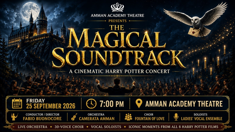 The Magical Soundtrack: A Cinematic Harry Potter Concert in Jordan 2026 Jordan