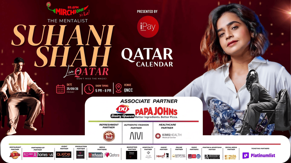 The Mentalist Suhani Shah Live in Qatar