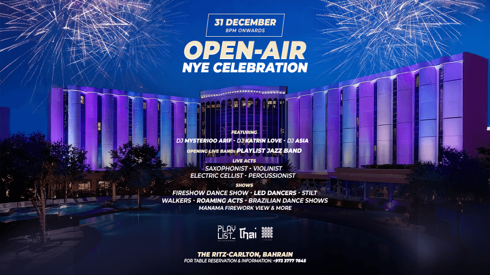 The Ritz-Carlton NYE Celebration 2025 Bahrain