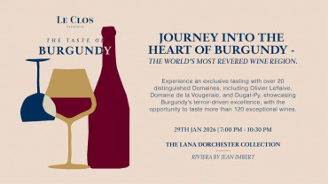 The Taste Of Burgundy in Dubai The Taste Of Burgundy in Dubai