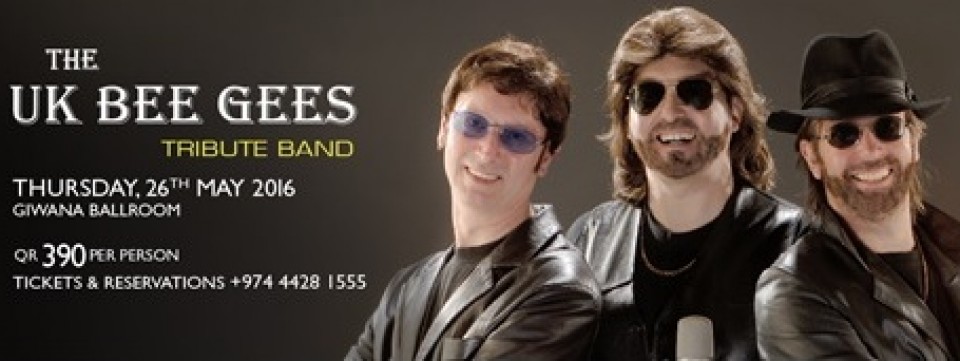 THE UK BEE GEES Tribute Band at Radisson Blu Hotel, Doha