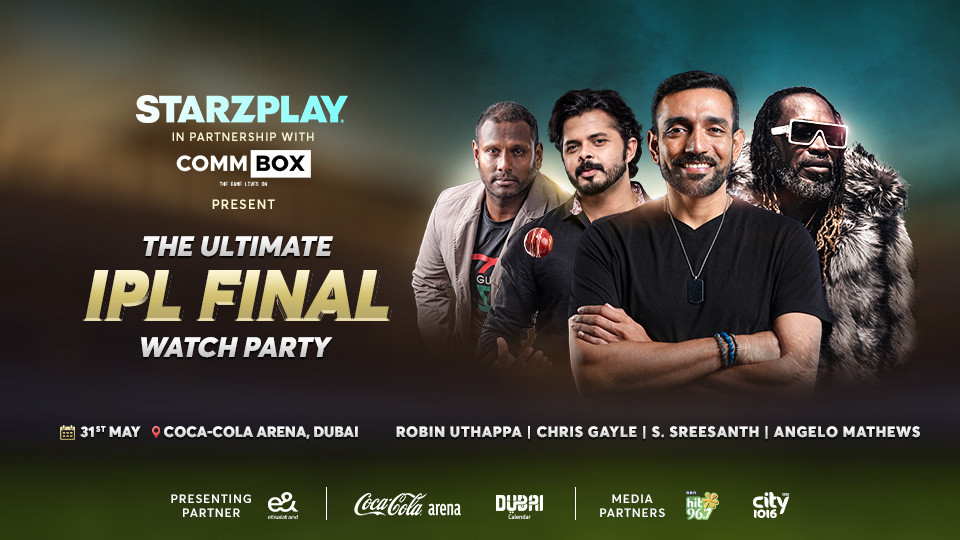 The Ultimate IPL Final Watch Party in Dubai