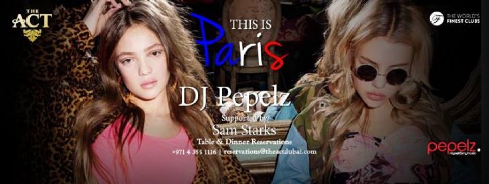 This is Paris with Dj Pepelz