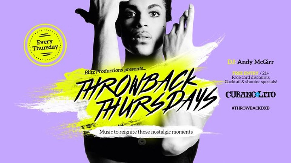 Throwback Thursdays - No. 17