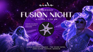 Thursday - Cielo Fusion Night Thursday - Cielo Fusion Night