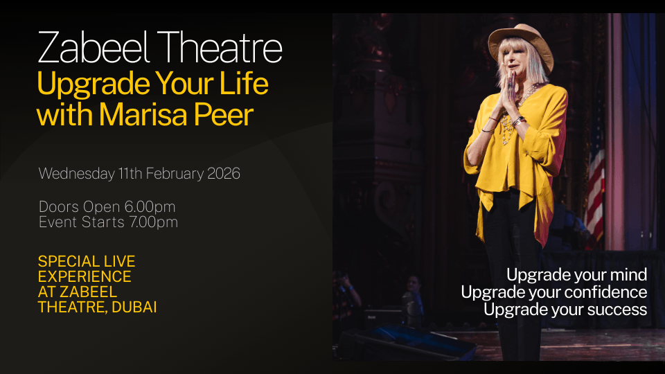 Upgrade Your Life with Marisa Peer, Dubai