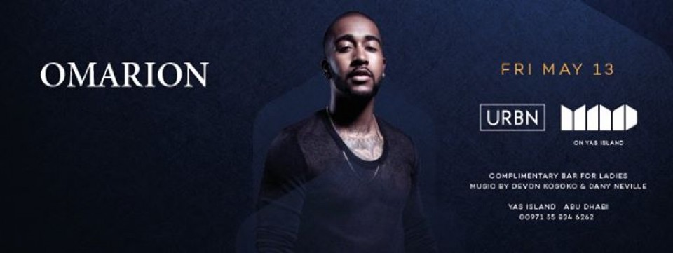 URBN Presents Omarion at MAD on Yas Island