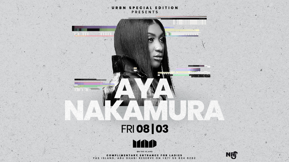 URBN Special Edition ft. Aya Nakamura | Friday March 8 URBN Special Edition ft. Aya Nakamura | Friday March 8