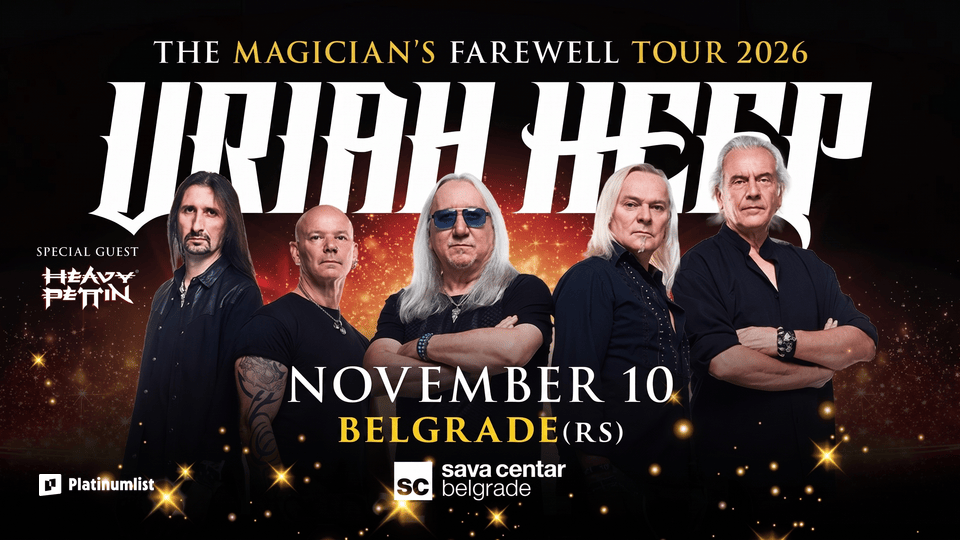 Uriah Heep à Belgrade