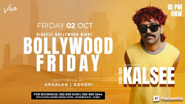 Vice Presents Friday Bollywood Fiesta Dubai