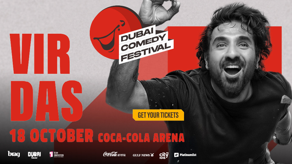 عرض «VIR DAS» المباشر في مهرجان دبي للكوميديا