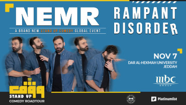 Wagef! Nemr Live Comedy Show in Jeddah