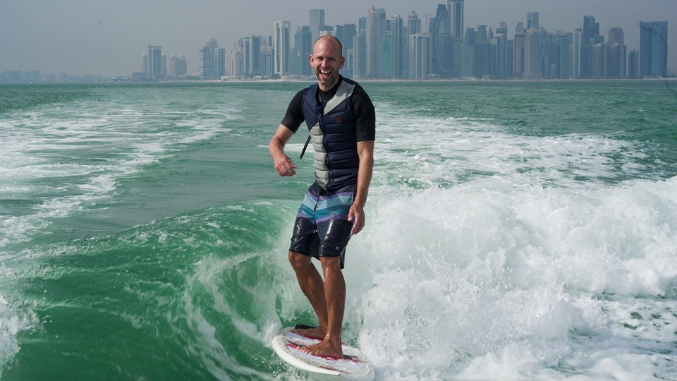 Wakeboarding at Old Mina Port – Qool Qatar 2025 Qatar