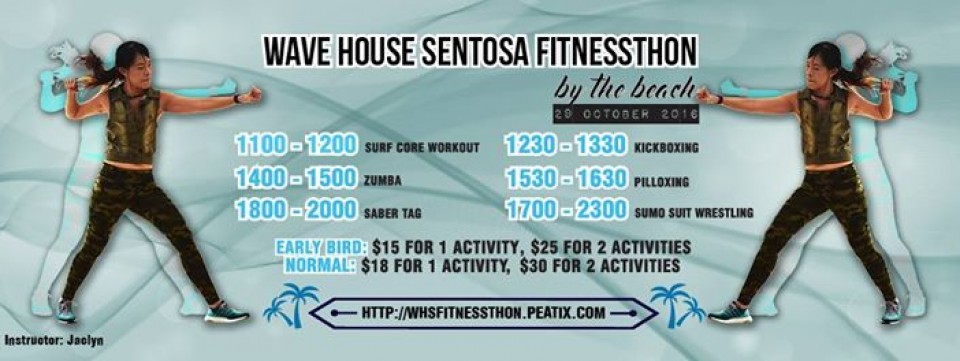 Wave House Sentosa Fitnessthon