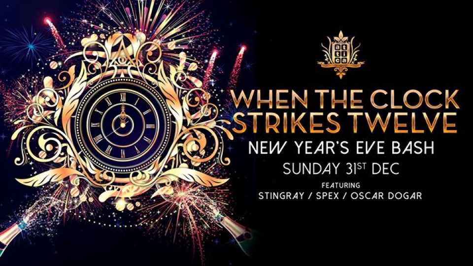 When The Clock Strikes 12 Sunday 31st December