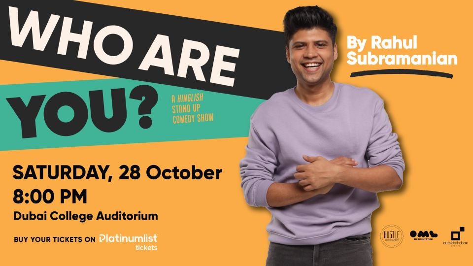 Who Are You by Rahul Subramanian Live in Dubai