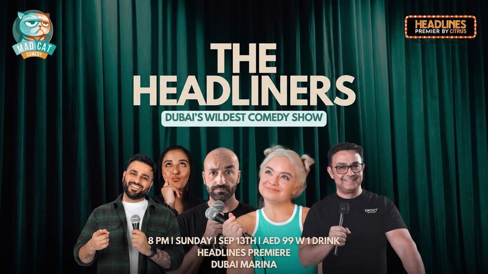 Wildest Standup Comedy by Mad Cat in Dubai