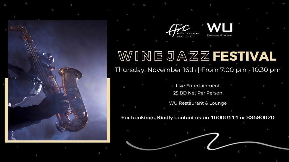 Wine Jazz Festival in Bahrain Tickets, 2023 Event