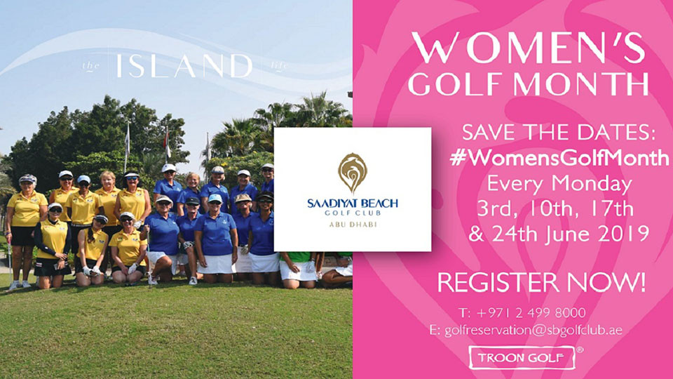 Women's Golf Day at Saadiyat Beach Golf Club