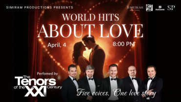 World Hits About Love performed by The Tenors of the XXI Century