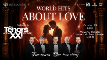 World Hits About Love performed by The Tenors of the XXI Century in Dubai