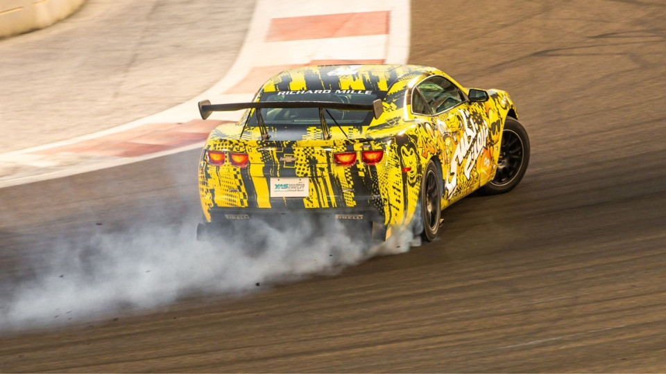 Yas Marina Circuit Passenger Ride – Chevrolet Camaro Drift Taxi 2025 United Arab Emirates