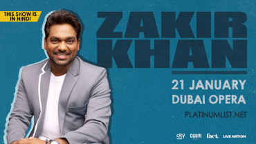 Zakir Khan at Dubai Opera Zakir Khan at Dubai Opera