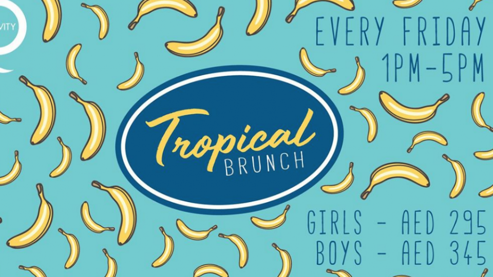 Zero Gravity Tropical Brunch Zero Gravity Tropical Brunch