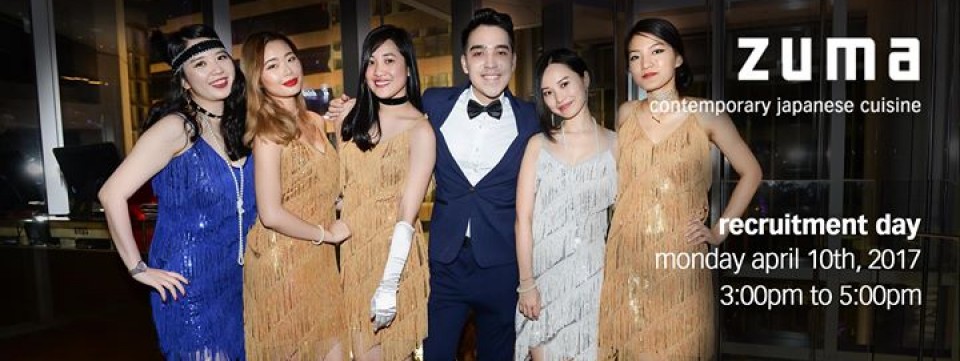 Zuma Hong Kong recruitment day