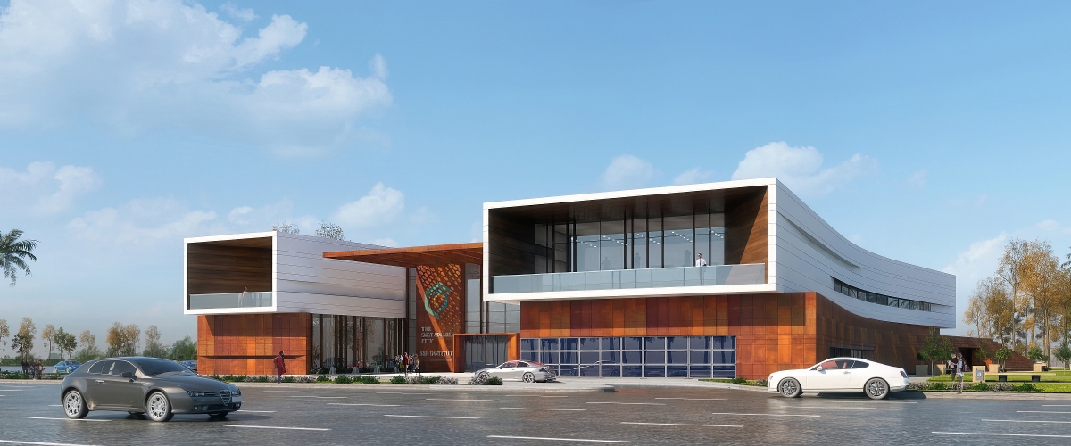 Auditorium - SEE Institute The Sustainable City, Dubai Auditorium - SEE Institute The Sustainable City, Dubai